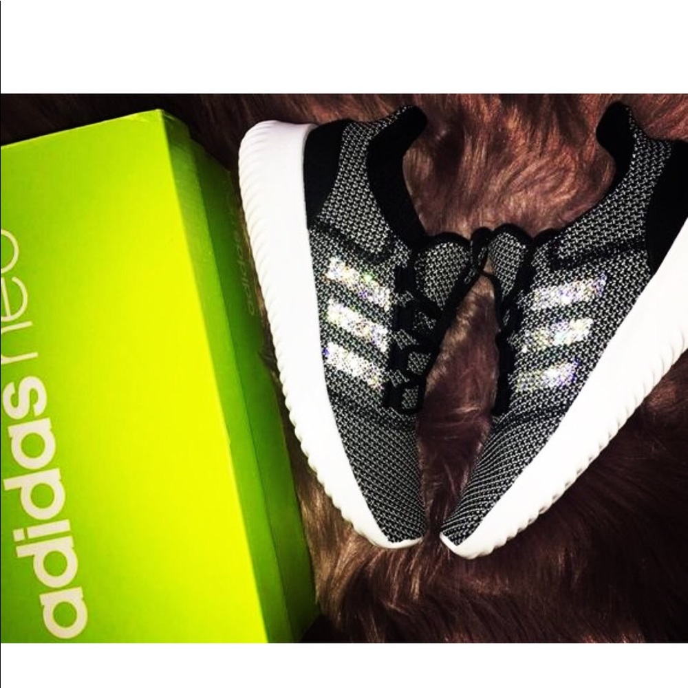 🆕Swarovski Adidas Cloudfoam Ultimate Sneakers